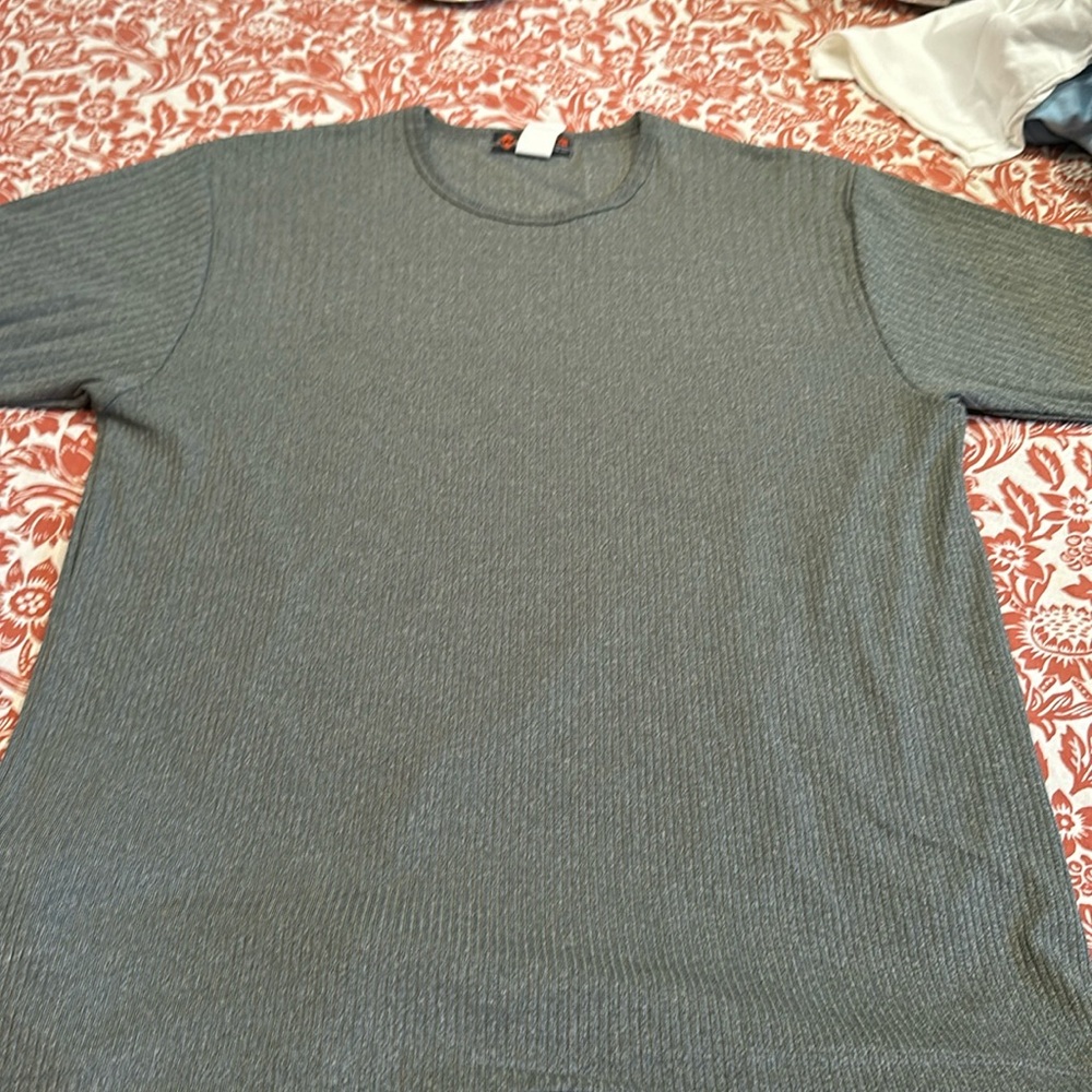 Polyester /spandex blend dress shirt